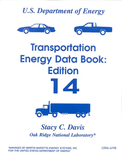 Transportation Energy Data Book: Edition 14