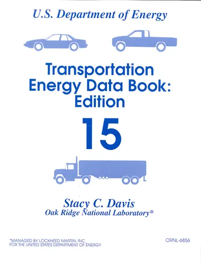 Transportation Energy Data Book: Edition 15