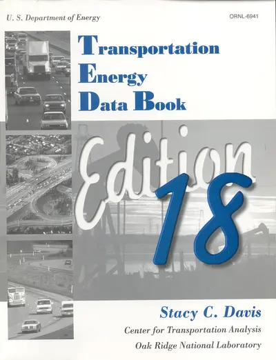 Transportation Energy Data Book: Edition 18