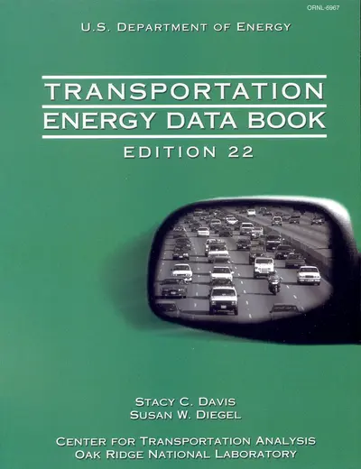 Transportation Energy Data Book: Edition 22