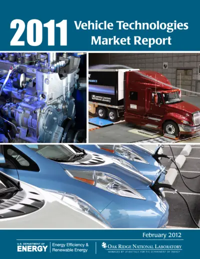 2011 Vehicle Technologies Market Report